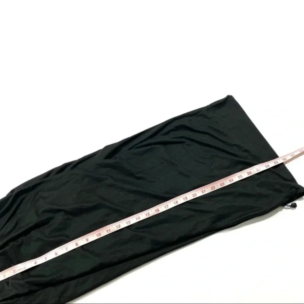 Beyond Yoga Wrap Infinity Scarf Black Zipper Pocket